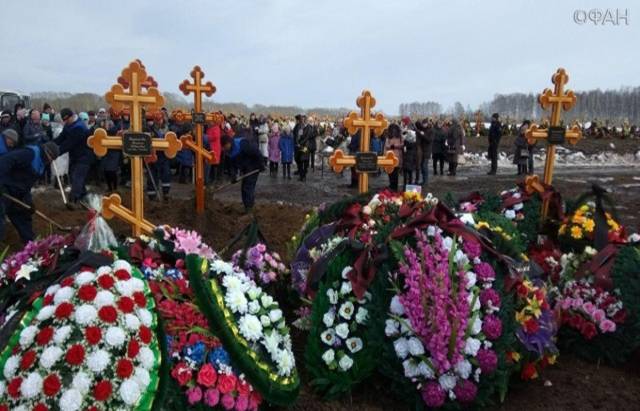 Трагедия в Кемерово, похороны, последние новости фото