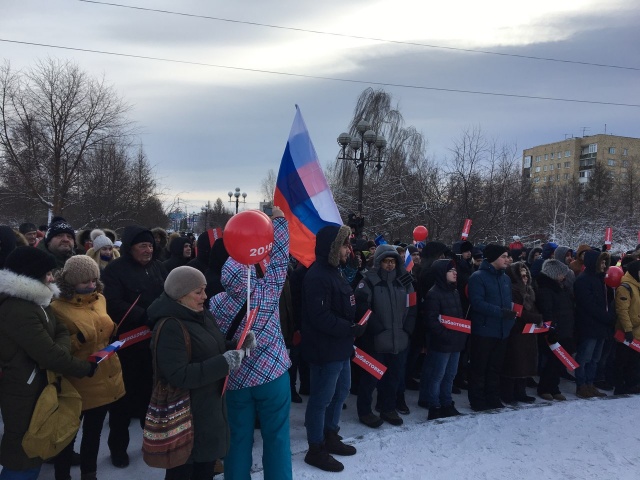 В Красноярске прошла акция Забастовка избирателей