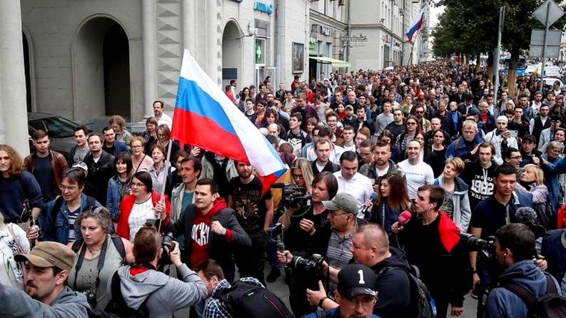 Image result for митинг у мэрии Москвы 27 июля