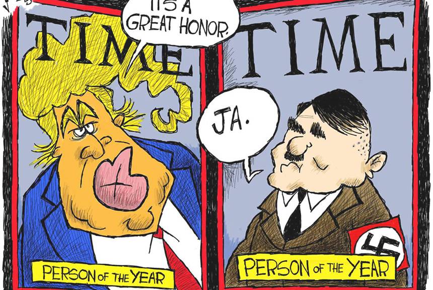 Новости: Призер конкурса карикатур на Трампа отказался от награды ...