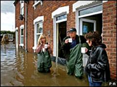 Наводнение в Глостере