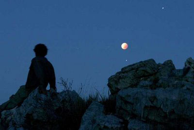 Затмение Луны в Южной Африке