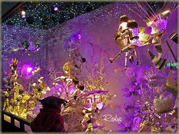 15255- Christmas 2008 Magasin Printemps******** Window display in Paris France 84 by Rolye.