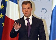 Президент России Владимир Медведев