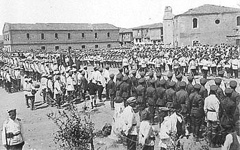 Парад в Галлиполи. 1921 г. 