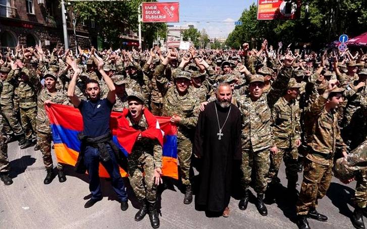 Image result for Протесты в Армении