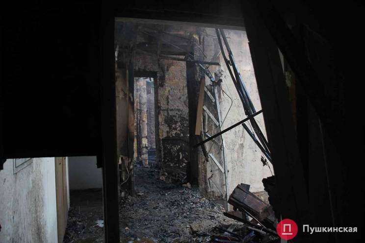 В Одессе изменили работу БТИ из-за пожара на Троицкой
