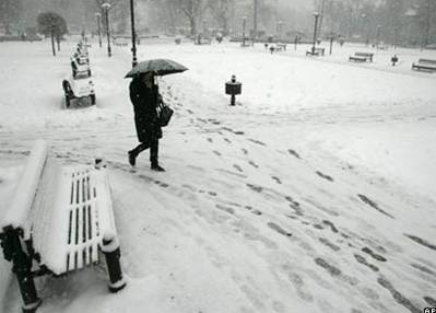 Снег в Балграде