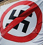 Flag - Stop fascism editorial stock photo. Image of protest - 73315858