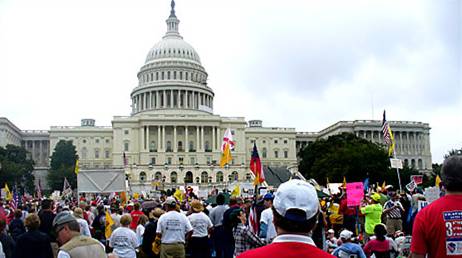 Митинг у здания Капитолия